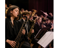 MusicMate Saksofon Tenorowy Bb MM-D125 ObsidianSax - 1588238 - zdjęcie 21